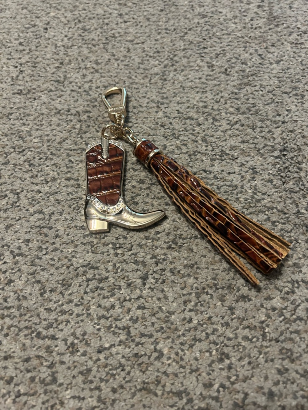 Brahmin Cowboy Boot Charm Tassel VHTF